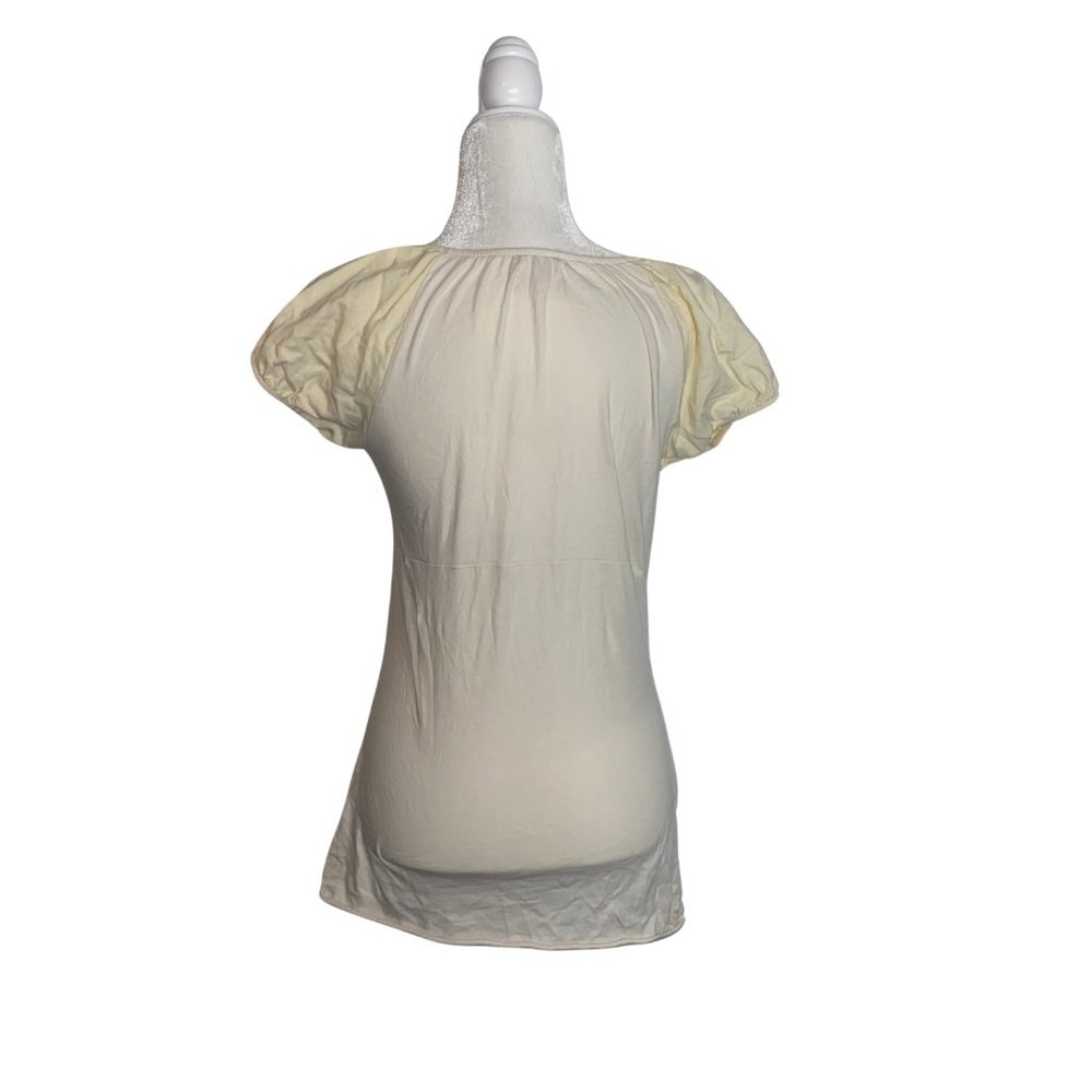 Front Tie Peasant Top ASO Elena Gilbert - Picture 3 of 4
